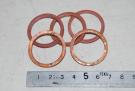 Kupferdichtring, Innendurchmesser 26,5 mm, VPE 5 Stück 