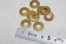 Unterlegscheiben, Messing, M6, VPE 10 Stück 