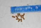 Gewindestift, M2,5, Messing, VPE 10 Stück 