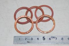 Kupferdichtring, Innendurchmesser 26,5 mm, VPE 5 Stück 