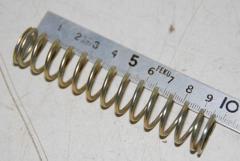 Feder, Druckfeder, ca. 2 x 19 x 96 mm 