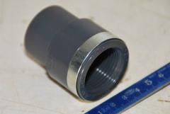 Buchse, PVC, NW 32, 40-1", +GF+ 