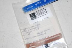 Schild, Hinweis, SEL, VPE 5 Stück 