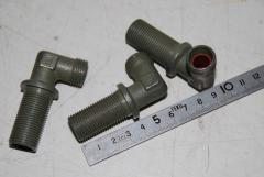 Verschraubung, Rohr, 90° Bogen 