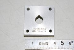 Buchse, Verbindungsplatte, Aluminium 