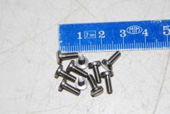 Gewindeschraube, Edelstahl, M3 x 8, VPE 10 Stück 