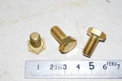 Sechskantschraube M8 x 16 Messing 