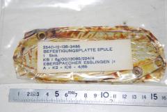 Befestigungsplatte Spule Eberspächer 