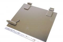 Deckel mit Scharnier und Verschluss für Kasten 