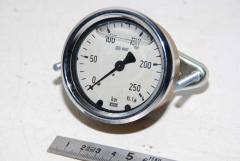 Manometer mit Ölfüllung, 0-250bar 