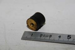 Dämpfungslagerung, rund, Gewinde beidseitig M4 