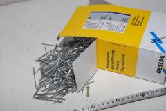 Blindnieten, 4 x 18, Alu / Stahl, Senkkopf, VPE 500 Stück 