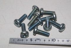 Schrauben, Kreuzschlitz, M10 x 30, VPE 10 Stück 