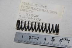 Schraubenfedern, Druckfedern, 1,4 x 11,5 x 54, VPE 10 Stück 