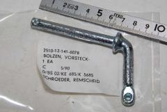 Bolzen, Vorsteckbolzen, 8mm Durchmesser 