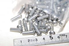 Vollniet, Aluminium, 5x15, Halbrundkopf, VPE 250 Stück 