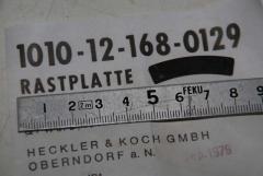 Rastplatte Heckler & Koch 