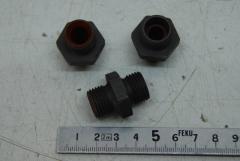 Verschraubung, Rohr, gerade 