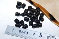 Gewindestift, Madenschraube, Feststellschraube, M6, VPE 50 Stück 