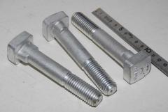 Schraube, spezial, Vierkant, Zollgewinde 3/4" UNC 