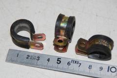 Befestigungsschelle mit Gummieinlage 