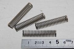 Schraubenfedern, Druckfedern, 0,8 x 9 x 45mm, VPE 10 Stück 