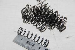 Schraubenfedern, Druckfedern, 0,75 x 11 x 45mm, VPE 10 Stück 