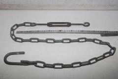 Kette, Spannkette, mit Haken 