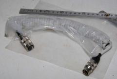 Spiralkabel mit Stecker und Buchse, Funk 