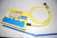 Steckdosenkoffer, 5x 230V, Binz Ambulance 