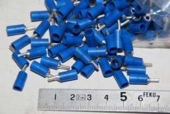 Aderendhülse, isoliert, blau, VPE 100 Stück 