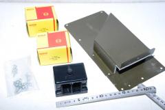 Kabelabdeckung + 2x Anschlußkasten Funk 