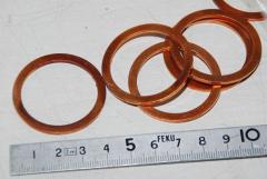 Dichtringe Kupfer A 32,5 x 40 x 2, VPE 10 Stück 