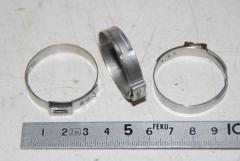 Schlauchklemme, Schlauchschelle, Edelstahl, VPE 5 Stück 