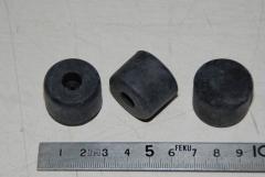 Gummipuffer, Gummifuß, rund 