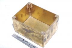 Deckel, Gehäuse, Messing 