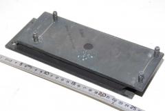 Dämpfungslager, rechteckig, Gewinde M8 