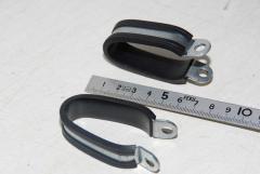 Schelle, Befestigungsschelle mit Gummieinlage 