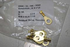 Kabelschuh, Ringöse, A6 x 1,5, VPE 10 Stück 