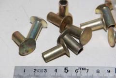 Nieten, Hohlnieten, 10x24, für Bremsbeläge u.ä., VPE 20 Stück 