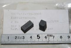 Kontaktbürsten, Kohlebürsten, 8x8x16mm, VPE 2 Stück 