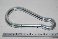 Schwerer Karabinerhaken, Haken, Karabiner, 15 x 200 