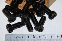 Sechskantschraube, Zollgewinde, UNC, 3/8" x 1", VPE 10 Stück 