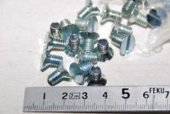 Gewindeschraube, M6 x 10, VPE 25 Stück 