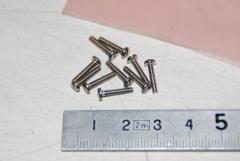 Gewindeschraube M2 x 10, Edelstahl, VPE 10 Stück 