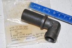 Winkelstück, Rohr, Verschraubung 