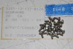 Sechskantschraube M2 x 5, VA, VPE 20 Stück 