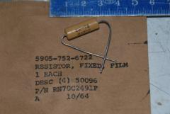 Präzisions Widerstand, 2490 Ohm, VPE 10 Stück 