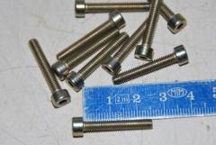 Zylinderschraube mit Innensechskant, M4x25, VPE 10 Stück 