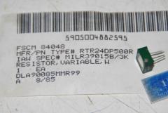 Potentiometer, RTR24DP500R 